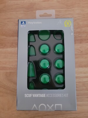 Playstation 4  Ps4 Scuf Vantage Accessories Kit.  Brand New In Box.  Green