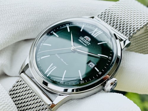 Orient RA-AC0018E30B Bambino verde analógico automático romano clásico reloj ... - Imagen 6 de 6