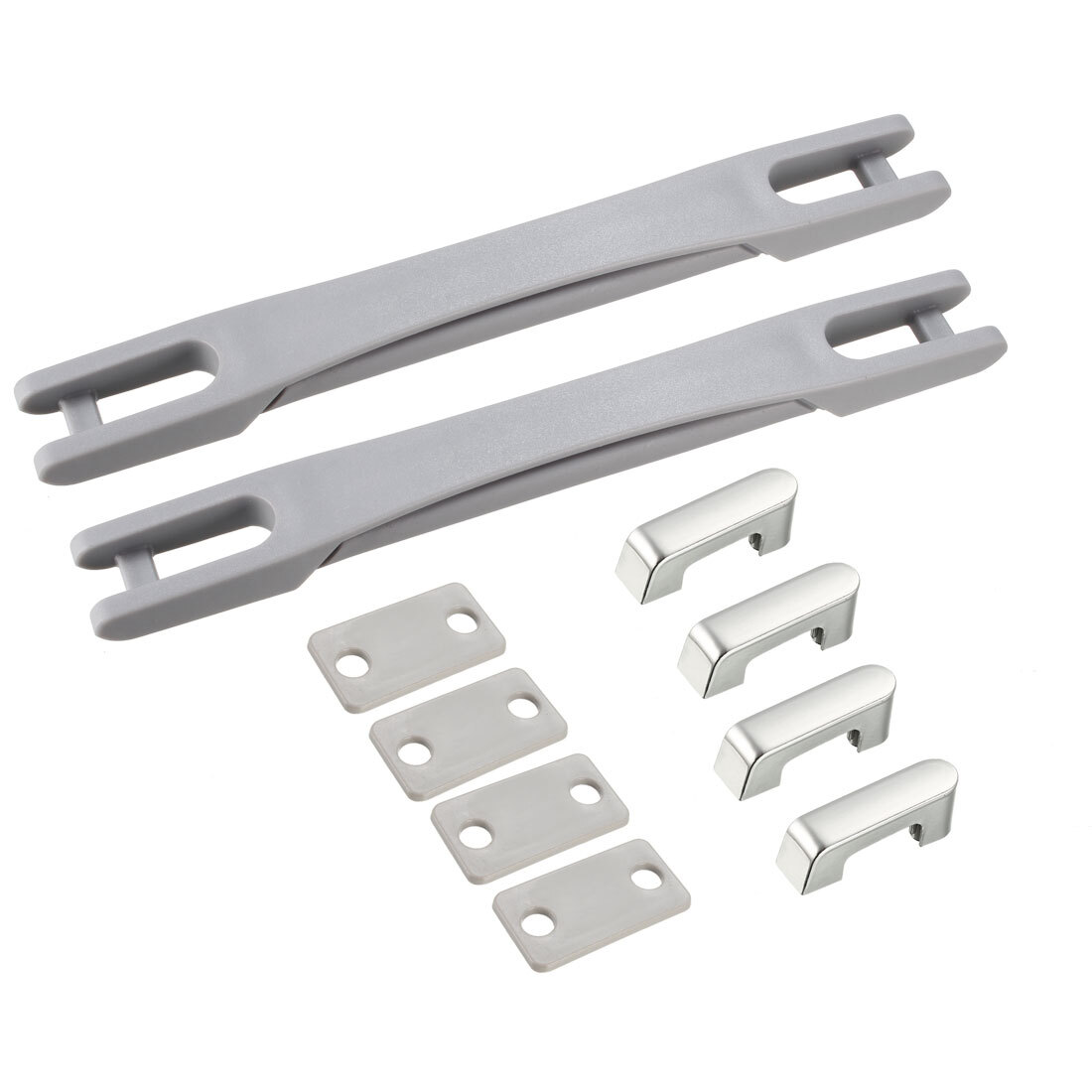 Gray 220mm Luggage Handle Replacement Strap Grip 2Pcs for Suitcases-image