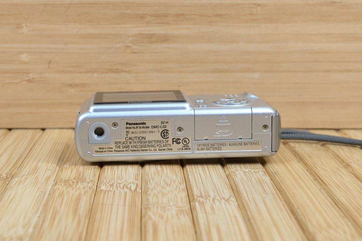 Panasonic Lumix DMC-LS2 5MP Digital Camera, with 3X Optical Zoom