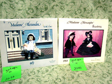 LC-2241 Madame Alexander doll CALENDARS: from 1983  1984