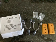 Top Stage JX15NA-Q2 Guitar Wall Mount 2-Pack Guitar Hanger Wall Hook & Hardware