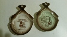 Nevco Happy Kitchen spoon rest made in Japan ceramic kitchen eating well lot 2 