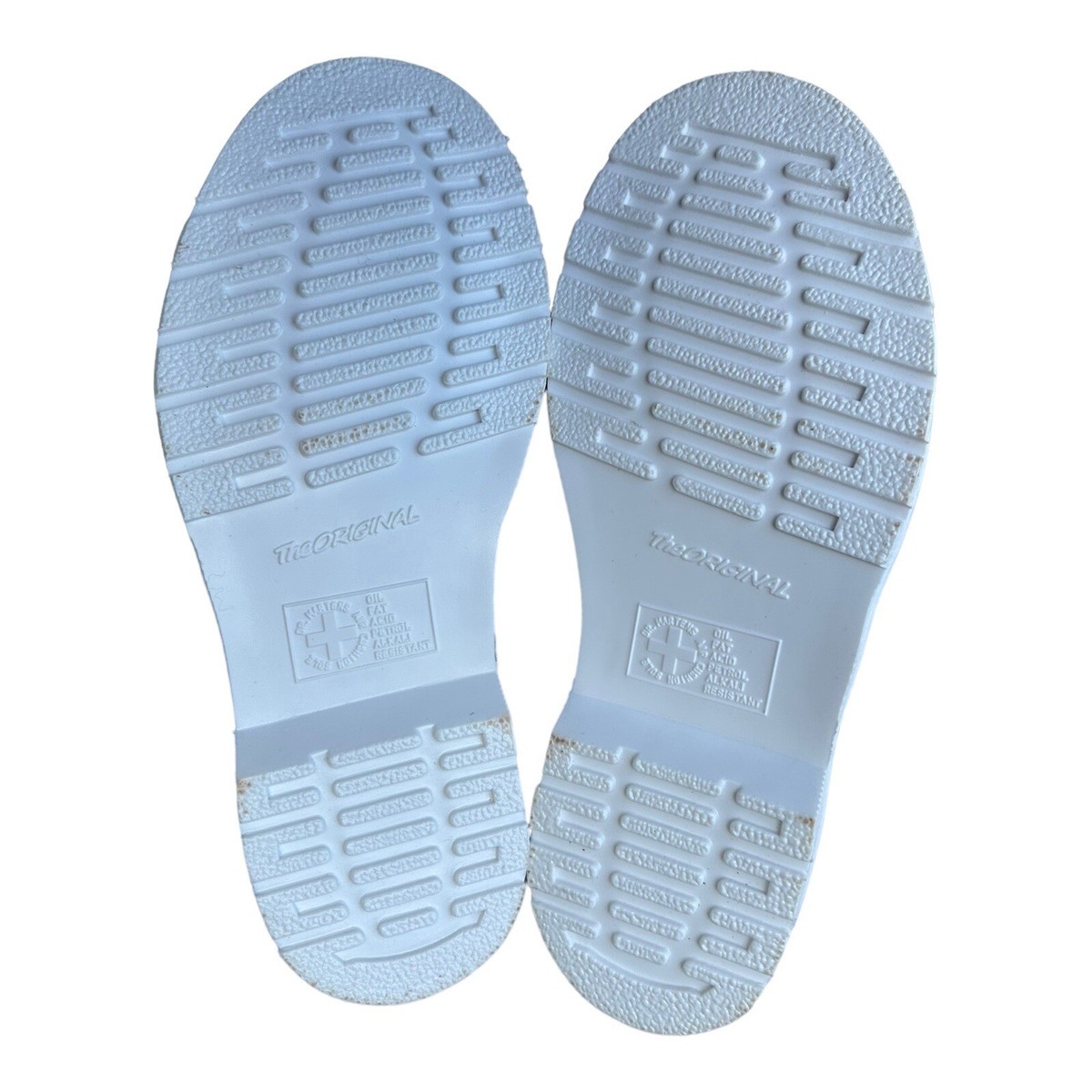Dr Martens 27522 White Smooth Leather Pride‎ Oxford Shoes LA004 SZ 6 Mens/ 7 Wom Dr Martens 27522 White Smooth Leather Pride Oxford Shoes  main image 2