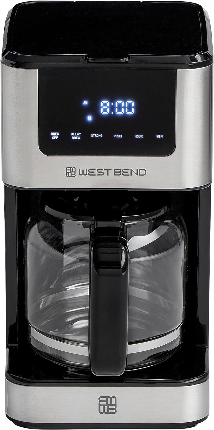 Brews Hot Or Iced, Programmable With Brew Silver