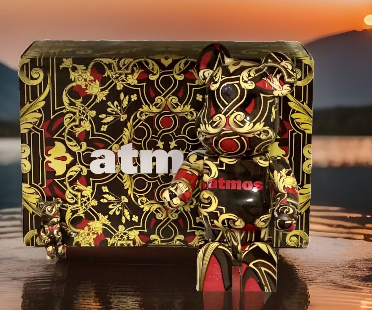 BE＠RBRICK atmos SCARF 100% &amp; 400% C.J.MART / BE@RBRICK atmos 