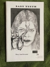 BABY TEETH by Mary SanGiovanni. Softcover Chapbook FIRST Limited Camelot 2011 NF