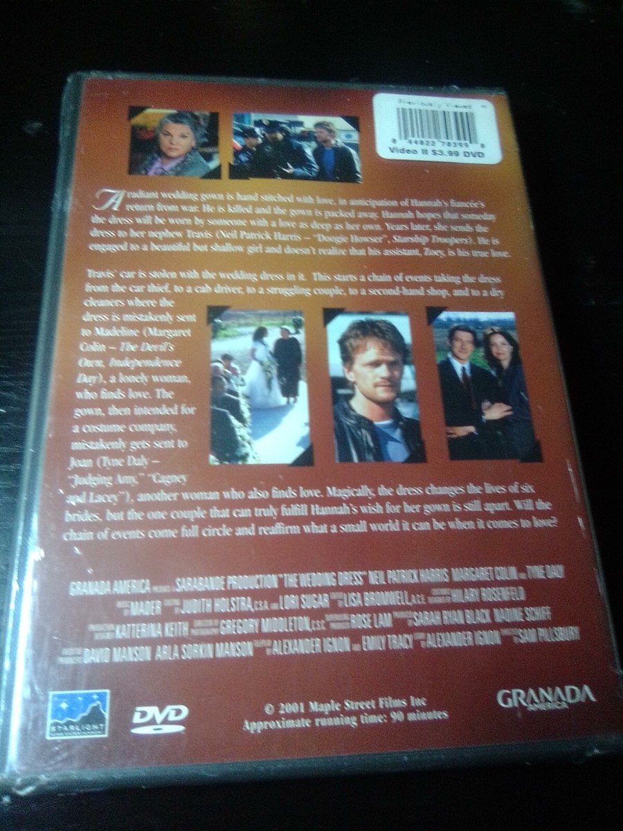 The Wedding Dress (DVD, 2004) Neil Patrick Harris Tyne Daly- Sealed - Main Image