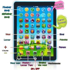 Tableta educativa para ni os ni as de 3 a os en adelante almohadilla de Juguetes