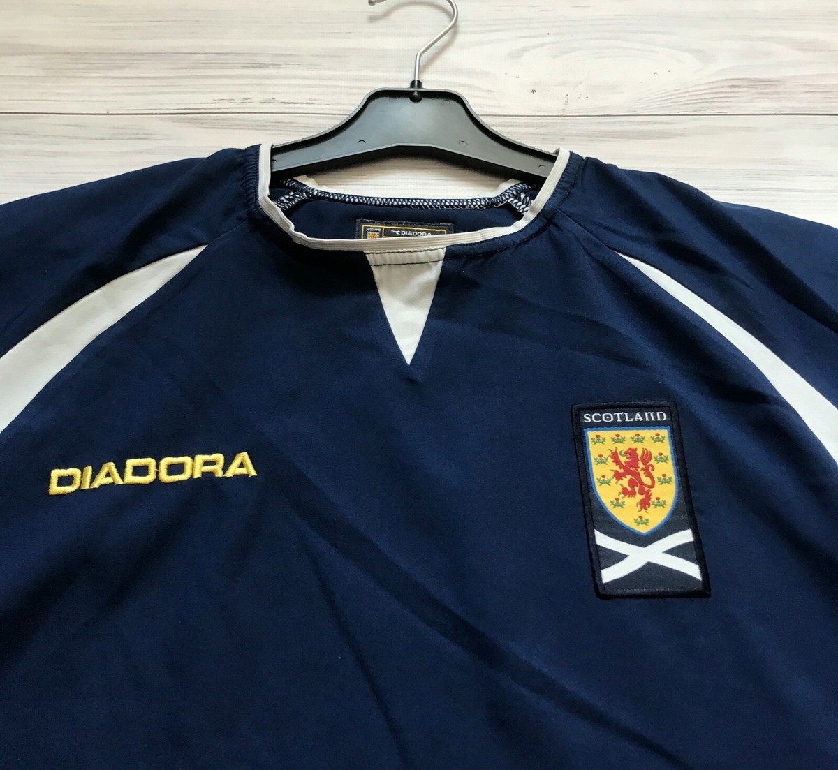 Scotland 2003 - 2005 Home football shirt jersey Diadora size