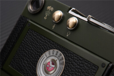 Leica M1 M2 M3 Flash Interface Hole Dust plug Camera Brass Metal