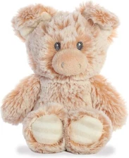 Cuddler Peppy Pig Rattle Aurora Ebba Plush Toy 6" tall standing Super Soft#20996