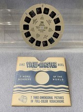Sawyer's Vintage Single view-master Reel 188 Santa Barbara California