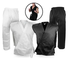 Karate Sleeveless Uniform Gi, Martial Arts Lightweight Karate Taekwondo Jacket