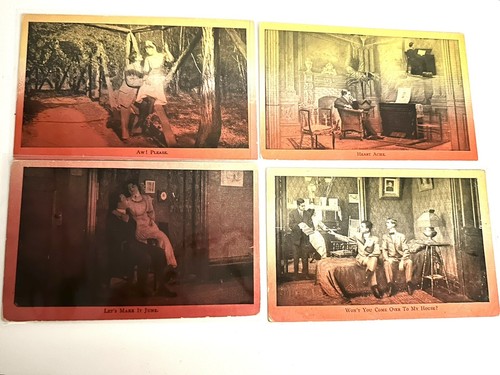 26 Antique Post Cards From 1911-1912-Christmas, New Year, Valentines, Others - Picture 5 of 9