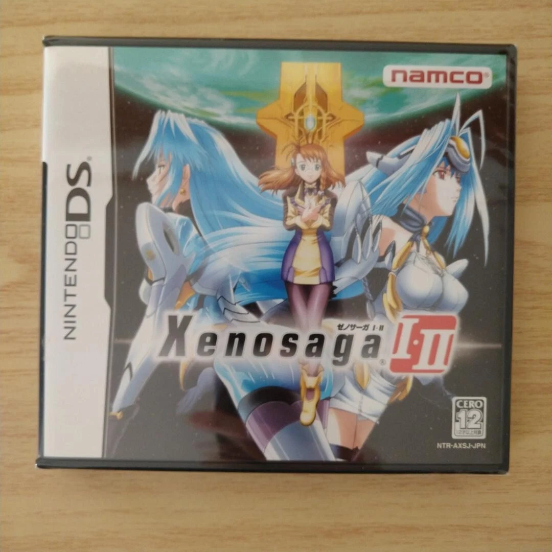 Nintendo DS Xenosaga I II 1 2 Namco Japan Role Playing Action