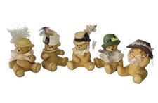 Lot of 5 Enesco Lucy and Me Lucy Rigg Petite Chapeau Noelle Figurines