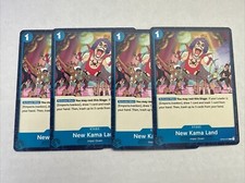 4x One Piece Card Game English Paramount War New Kama Land OP02-070