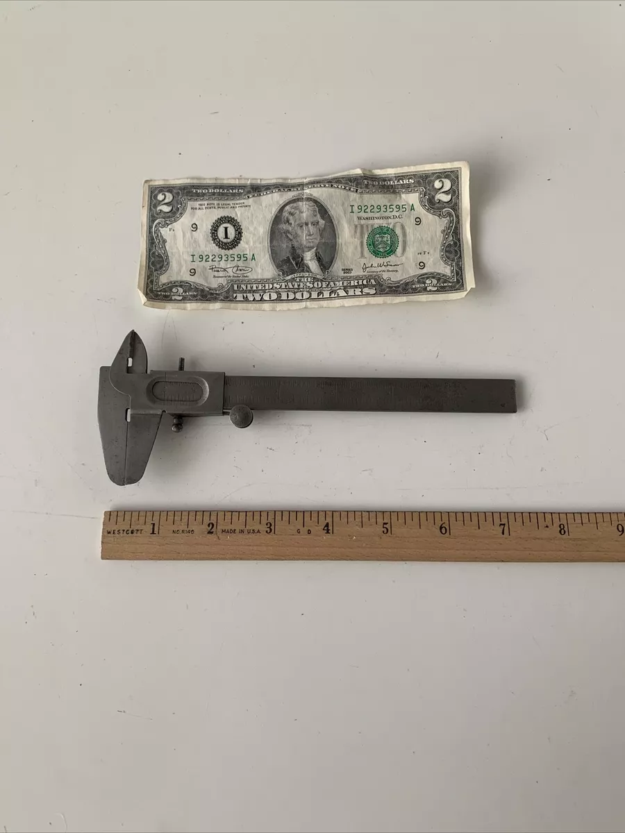vintage 5 inch calipers west Germany parts missing Machinist