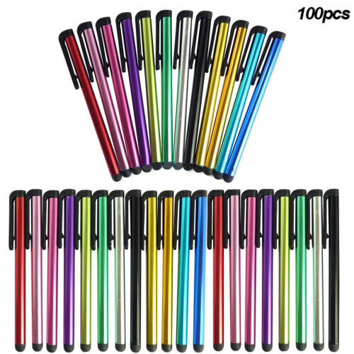100 Pcs Universal Stylus Pen For Touches Screen For Samsung Tablet PC Tab iPad - Picture 1 of 10