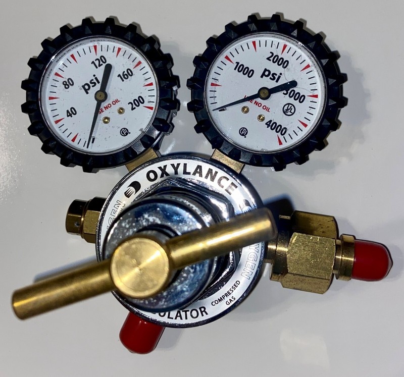 Oxylance High Flow Oxygen Regulator OXY8450 Unused Made in the USA by Uniweld