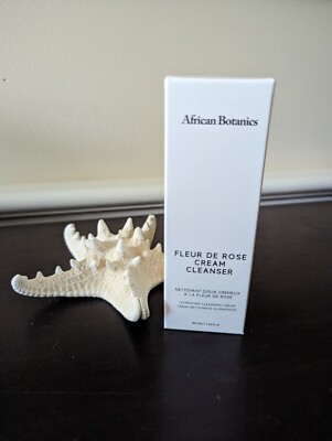 African Botanics Fleur De Rose Cream Cleanser 3.4 oz  100 ml New in Sealed Box