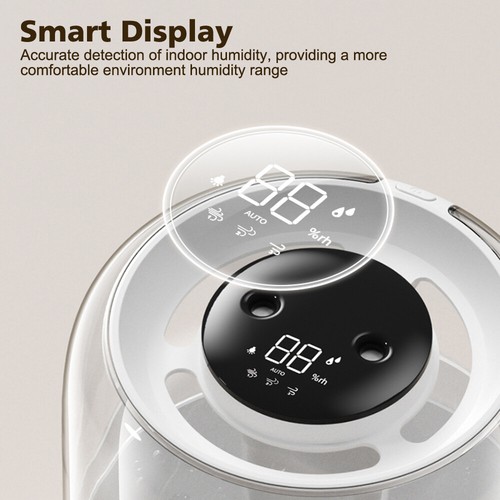 6.8L Humidifiers for Bedroom Ultrasonic Warm & Cool Mist LED Humidifier Top Fill - Picture 5 of 18