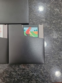 Nintendo Nes Game Lot: Mario Bros. Duck Hunt, And Tetris 6 Games Total + Sleeves