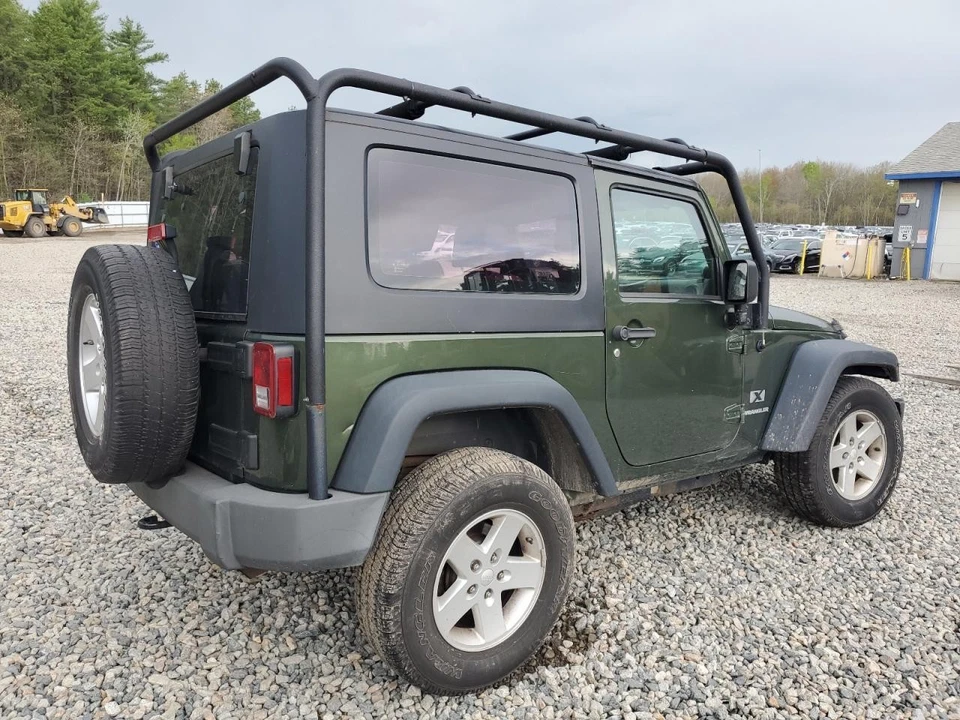 Used Hood fits: 2008 Jeep Wrangler flat center Grade A - Image 3 of 4