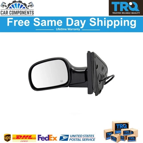 New Power Heated Side View Mirror Folding Driver Left LH For Dodge Chrysler