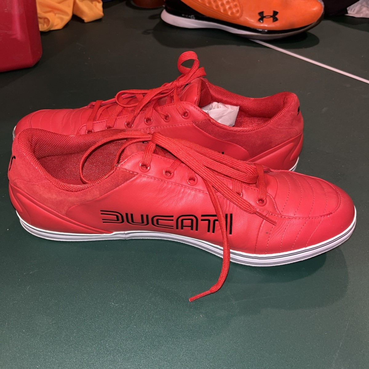 DUCATI×PUMA/ライディングシューズ PUMA DUCATI Sneaker Red Sz 14 PERFECT!!! | eBay