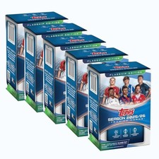 (LOT OF 5) 2025/26 Topps UCC Club Competitions Value Box Factory Sealed