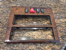 Mercedes Benz Oem W210 E320 E430 E55 Front Dash Trim Switch Wood Panel 98-02