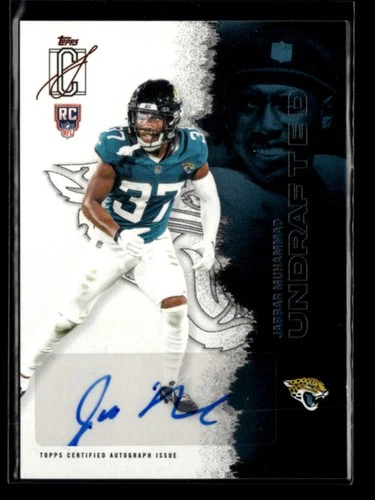 2025 Topps Signature Jabbar Muhammad Rookie Class Autographs (RAW)