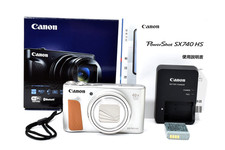 Canon PowerShot SX740 HS Digital Camera Silver Tested Japan