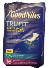 GoodNites 37137 Unisex L/XL Size Disposable Diapers Liners Only NEW Single Pair
