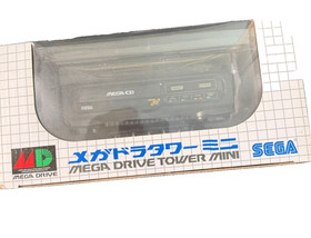 Sega Mega Drive Tower Mini Mega CD Super 32X Look-On Cartridge Set Used