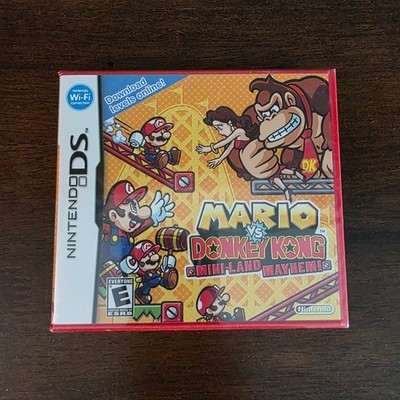 Mario vs Donkey Kong Miniland Mayhem (Nintendo DS, 2010) CIB Sealed!