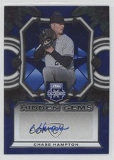 2023 Panini Elite Extra Edition Hidden Gems Blue Chase Hampton #HG-CHP Auto 1s77