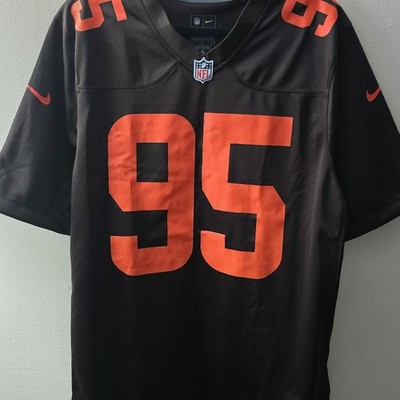 Myles Garrett Cleveland Browns Nike Alternate Game Jersey Men's Large NWOT