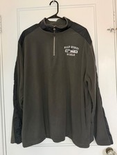 Disney Parks Walt Disney World 1971 Mickey Mouse Quarter Zip Fleece Pullover Jac