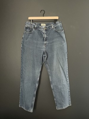 L.L.Bean Original Fit Relaxed Jeans Women s Size 18 M/T 100% Cotton High Rise
