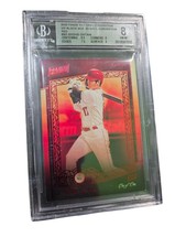 2020 Panini National Convention VIP Black Box '22 Red Shohei Ohtani #SO BGS 8