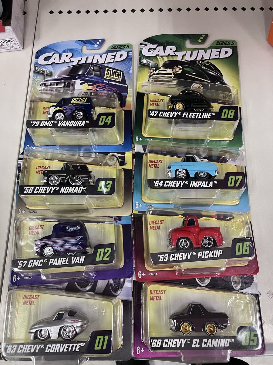 Complete Set of All 8 - Car Tuned Series 5 Mainlines. Free