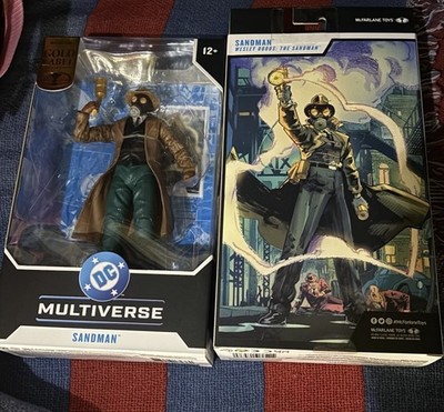 McFarlane Toys DC Multiverse Sandman Wesley Dodds Gold Label 7'' New in Box