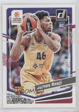 2023-24 Panini Donruss EuroLeague Silver Press Proof James Nnaji #137 14mf