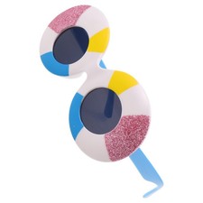 Hawaiian Costume Sunglasses Reusable ABS Fun Party Accessories