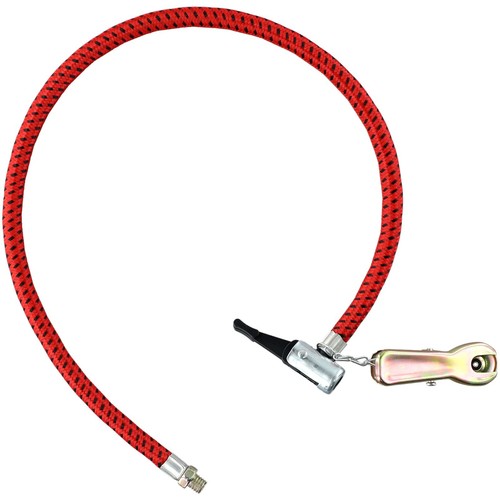 Brand New Air Pump Tube Inflator Hose Tools UK Nozzle Bicycle Motorcycle - Picture 5 of 12