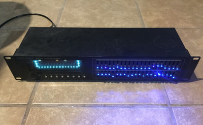 Technical Pro EQ7153 Dual 21-Band Equalizer Digital Display