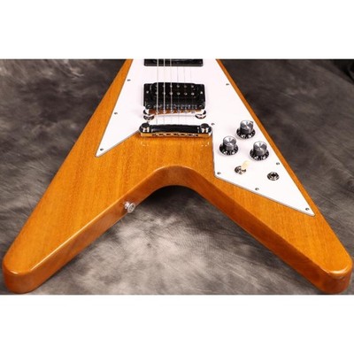 Gibson USA 70s Flying V Antique Natural with hard case electric